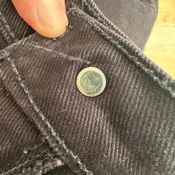 Levi's 90's Vintage 550 Relaxed Fit Tapered Leg Black 14 - Picture 3 of 10